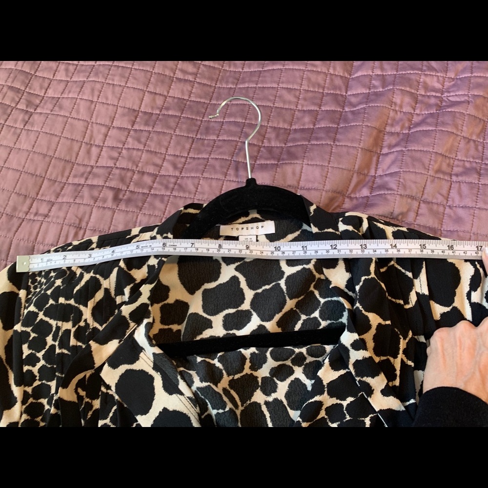 TopShop leopard dress size 12US - Picture 5 of 8